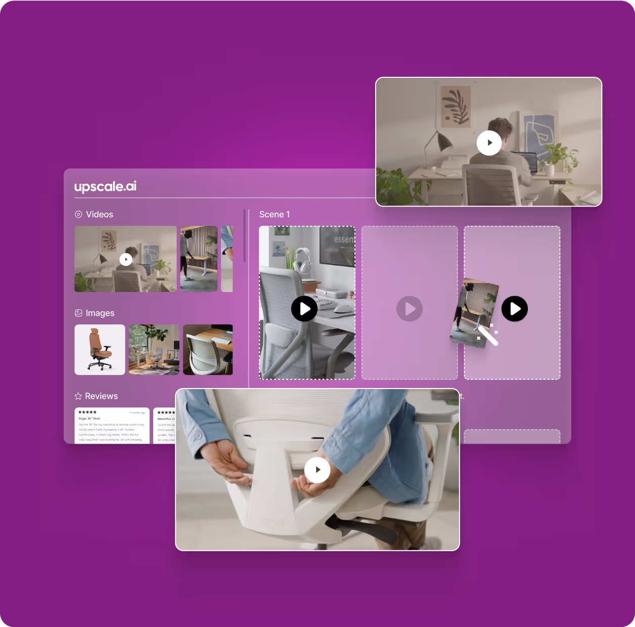 Generate — Upscale AI platform
